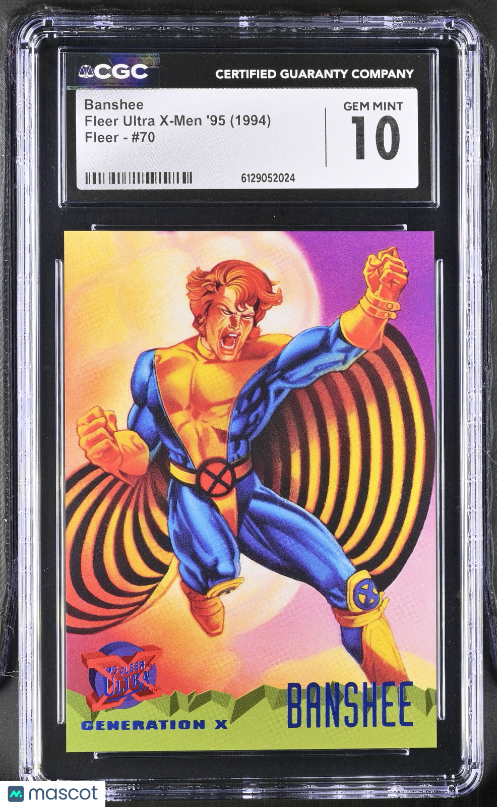 1994 Fleer Ultra X-Men '95 Banshee #70 CGC 10