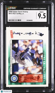2000 Upper Deck Victory Ken Griffey Jr. #413 CGC 9.5 Seattle Mariners