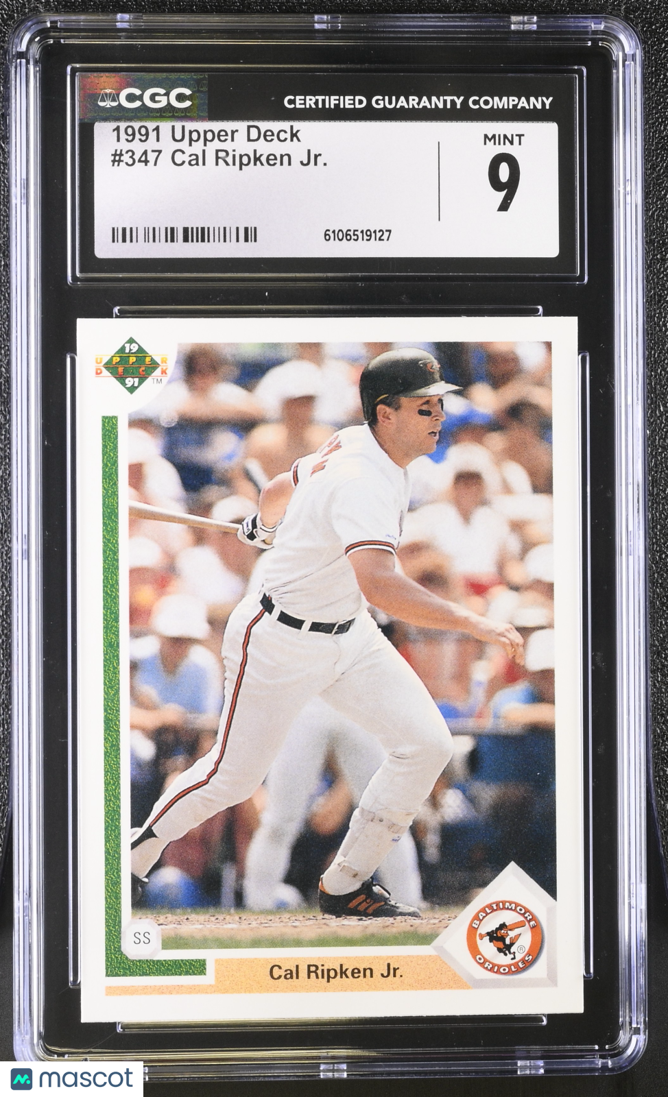 1991 Upper Deck Cal Ripken Jr. #347 CGC 9