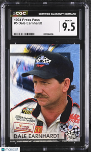 1994 Press Pass Dale Earnhardt #5 CGC 9.5