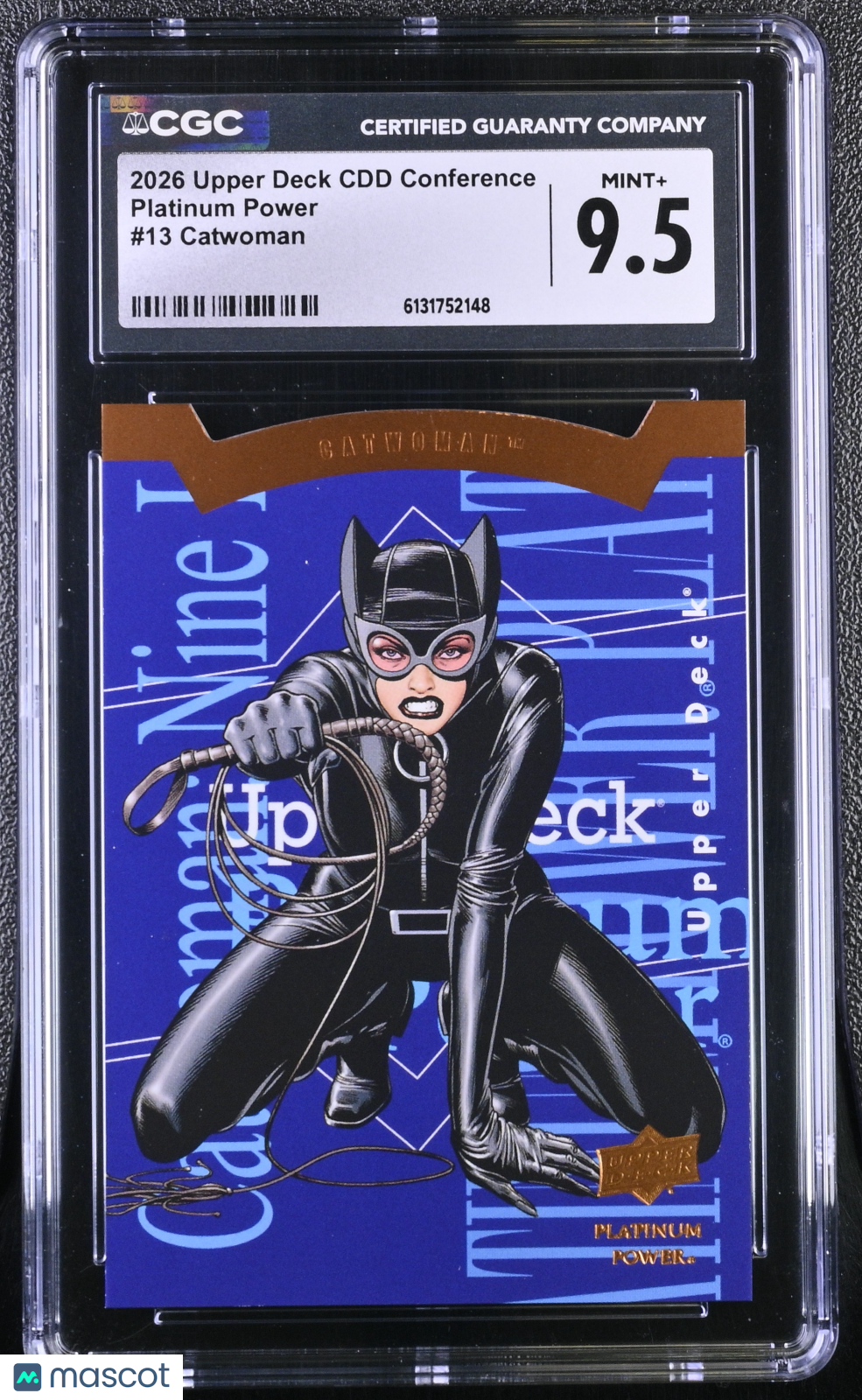 2026 Upper Deck CDD Conference Catwomen Platinum Power #13 CGC 9.5