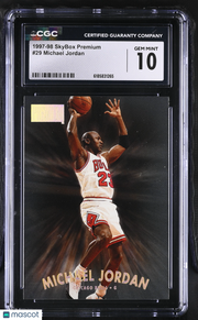 1997-98 Skybox Premium Michael Jordan #29 CGC 10 Chicago Bulls