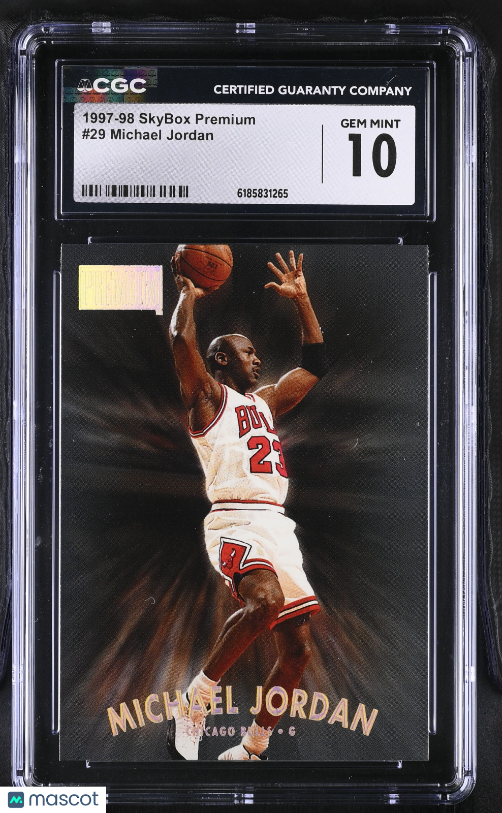 1997-98 Skybox Premium Michael Jordan #29 CGC 10 Chicago Bulls