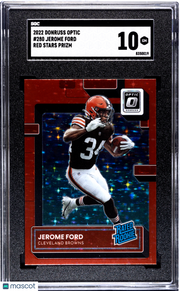2022 Donruss Optic Jerome Ford Red Stars Prizm Rookie #280 SGC 10 Browns