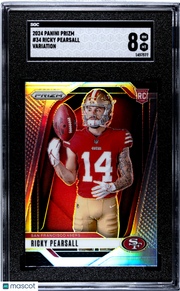 2024 Panini Prizm Ricky Pearsall Variation #34 SGC 8