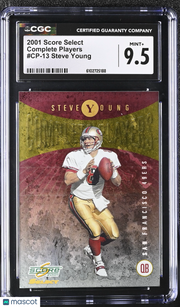 2001 Score Select Steve Young /550 Complete Players #CP-13 CGC 9.5 49ers