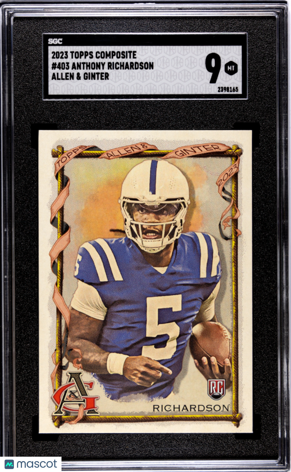 2023 Topps Composite Anthony Richardson Allen & Ginter #403 SGC 9