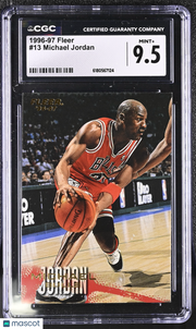 1996-97 Fleer Michael Jordan #13 CGC 9.5 Chicago Bulls