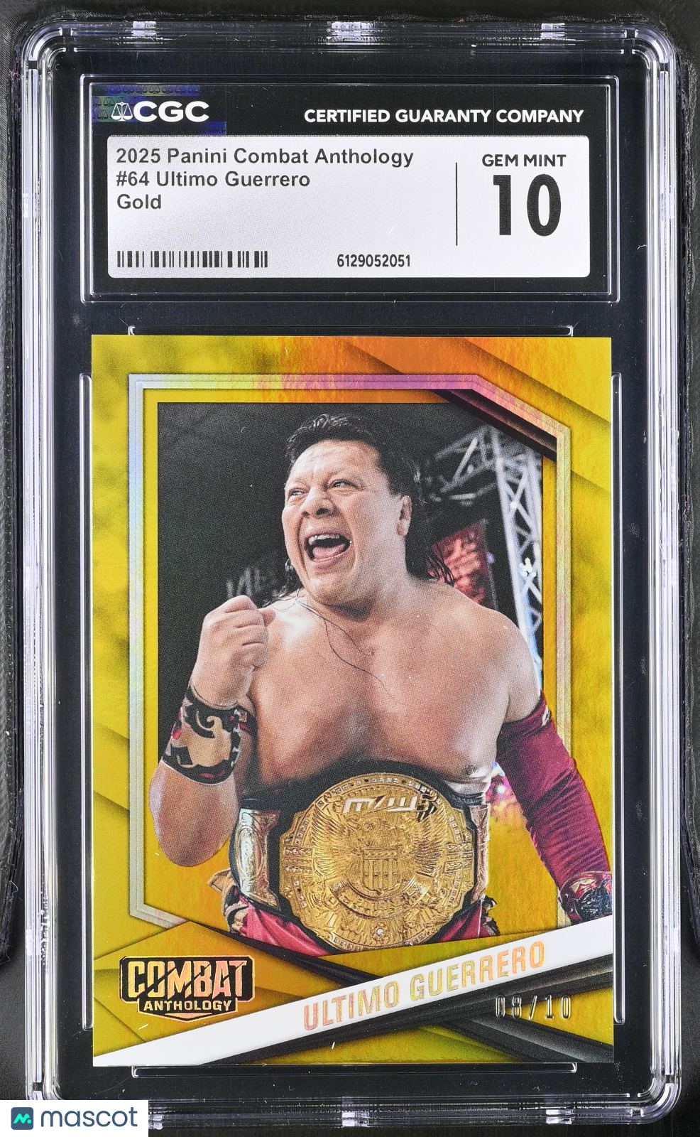 2025 Panini Combat Anthology 08/10 #64 Gold CGC 10