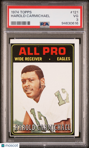 1974 Topps Harold Carmichael #121 PSA 3