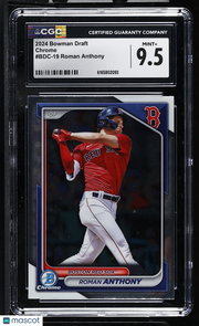 2024 Bowman Draft Roman Anthony #BDC-19 Chrome CGC 9.5