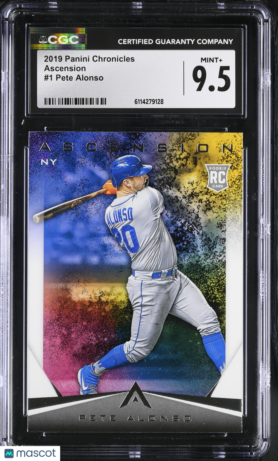 2019 Panini Chronicles Pete Alonso Ascension #1 CGC 9.5