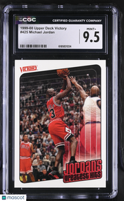 1999-00 Upper Deck Victory Michael Jordan #425 CGC 9.5 Chicago Bulls