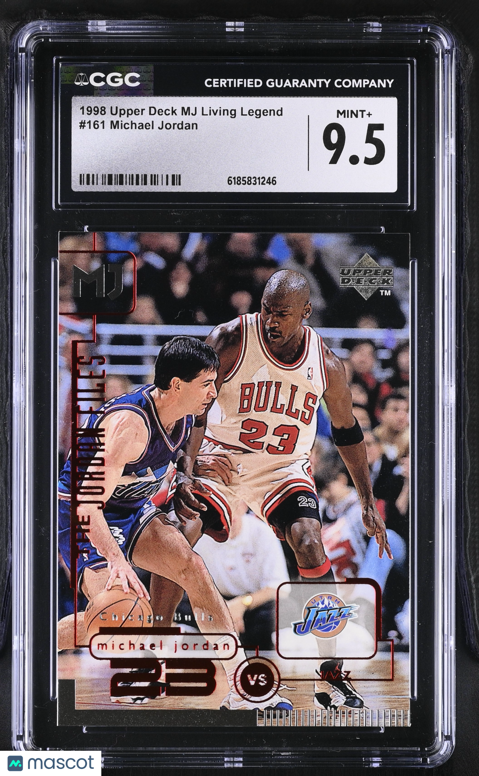 1998 Upper Deck MJ Living Legend Michael Jordan #161 CGC 9.5 Chicago Bulls