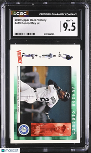 2000 Upper Deck Victory Ken Griffey Jr. #419 CGC 9.5