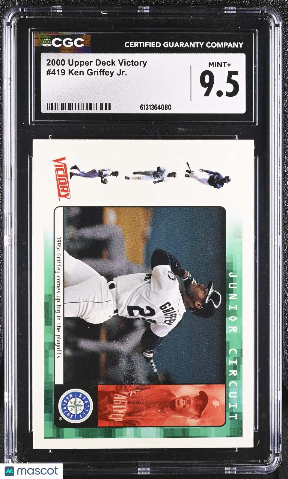 2000 Upper Deck Victory Ken Griffey Jr. #419 CGC 9.5