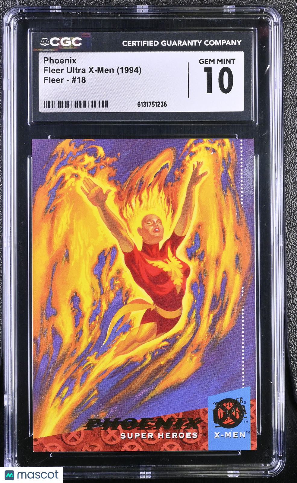 1994 Fleer Ultra X-Men Phoenix #18 CGC 10