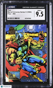 1994 Fleer Marvel Universe Series V Thor #59 CGC 9.5