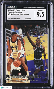 1994-95 Fleer Ultra Anfernee Hardaway Double Trouble #3 CGC 9.5 Orlando Magic