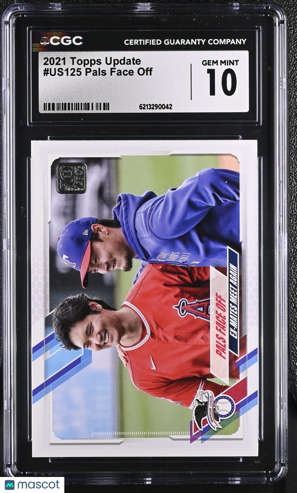 2021 Topps Update Pals Face Off #US125 CGC 10
