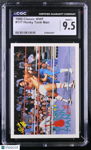 1990 Classic WWF Honky Tonk Man #117 CGC 9.5