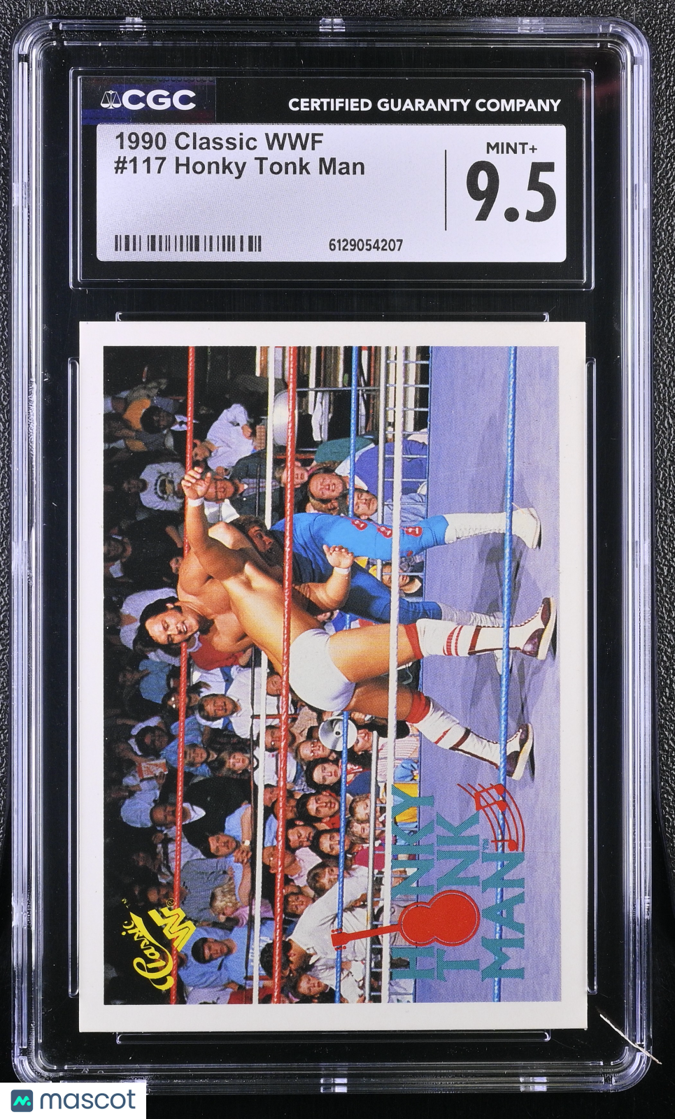 1990 Classic WWF Honky Tonk Man #117 CGC 9.5