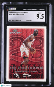 1999-00 Upper Deck MVP Michael Jordan #202 CGC 9.5 Chicago Bulls