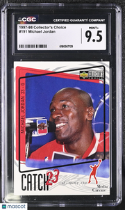 1997-98 Collector's Choice Michael Jordan #191 CGC 9.5 Chicago Bulls