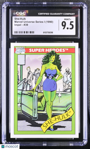 1990 Impel Marvel Universe Series I She-Hulk #39 CGC 9.5