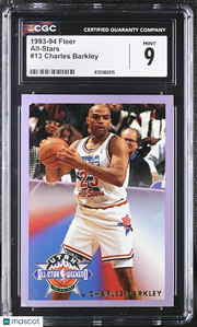 1993-94 Fleer Charles Barkley All-Stars #13 CGC 9 Phoenix Suns