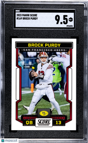 2023 Panini Score Brock Purdy #169 SGC 9.5