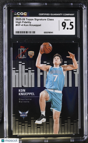 2025-26 Topps Signature Class Kon Knueppel Rookie High Fidelity #HF-4 CGC 9.5