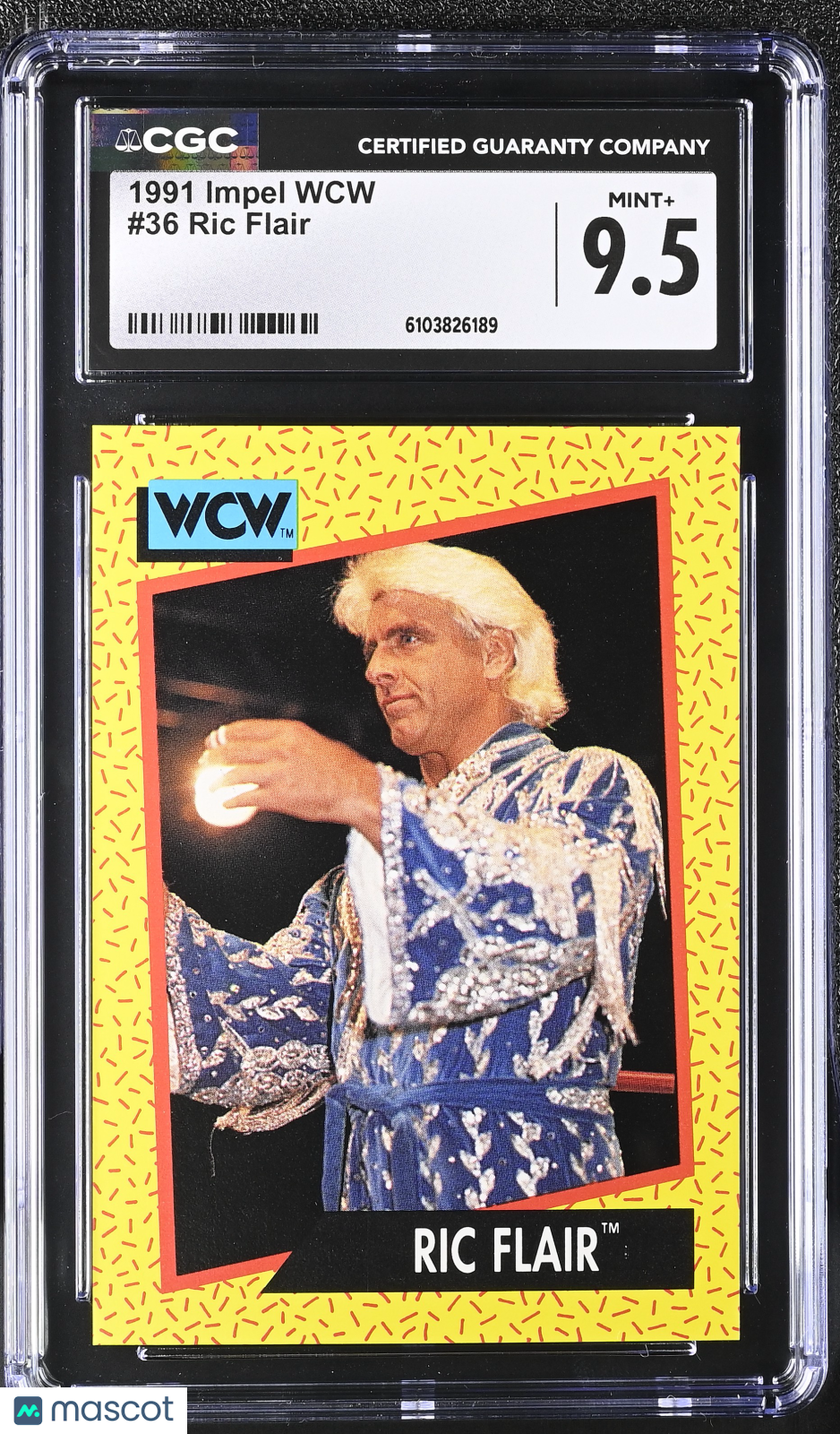 1991 Impel WCW Ric Flair #36 CGC 9.5