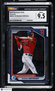 2024 Bowman Draft Roman Anthony #BDC-19 Chrome CGC 9.5