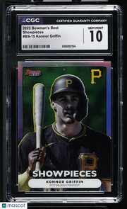 2025 Best Konnor Griffin Rookie Showpieces #BS-15 CGC 10 Pittsburgh Pirates