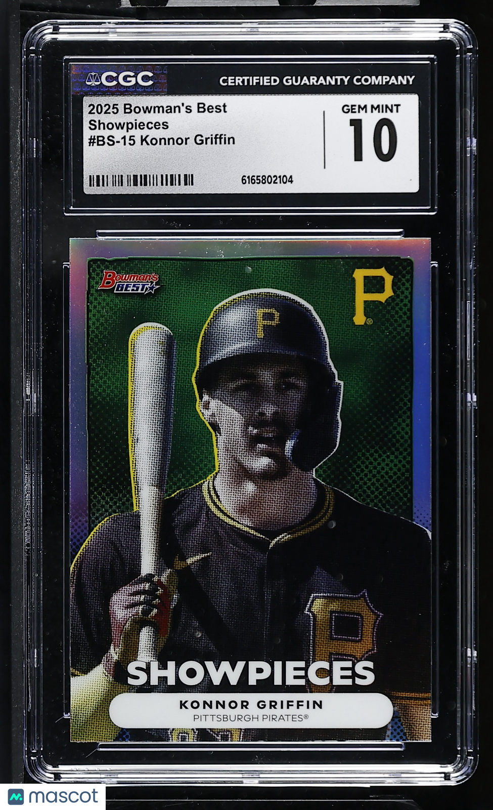 2025 Best Konnor Griffin Rookie Showpieces #BS-15 CGC 10 Pittsburgh Pirates