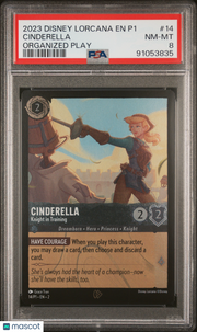 2023 Disney Lorcana EN P1-Promo Cinderella Organized Play PSA 8 #14