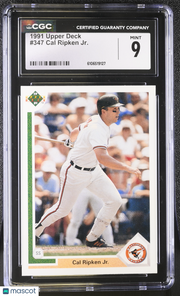 1991 Upper Deck Cal Ripken Jr. #347 CGC 9