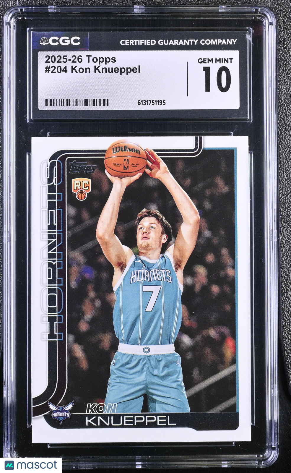 2025-26 Topps Kon Knueppel #204 CGC 10