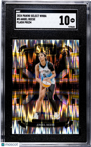 2024 Panini Select Wnba Angel Reese Flash Prizm #5 SGC 10 Chicago Sky