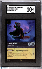 2023 Disney Lorcana Promo Robin Hood SGC 10 #17/P1
