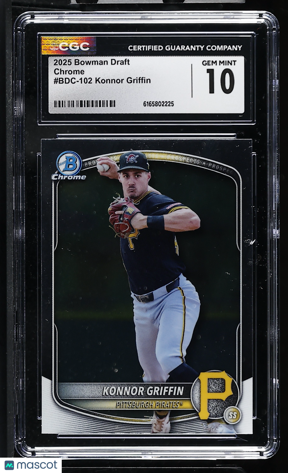 2025 Bowman Draft Konnor Griffin #BDC-102 Chrome CGC 10
