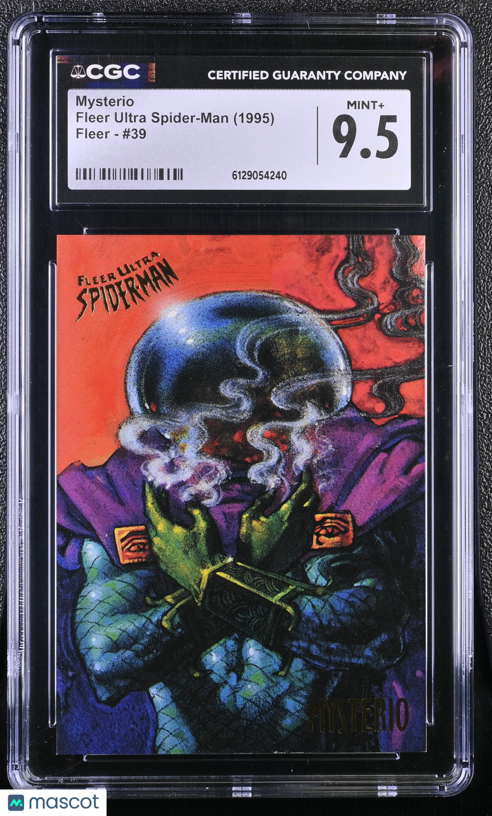1995 Fleer Ultra Spider-Man Mysterio #39 CGC 9.5