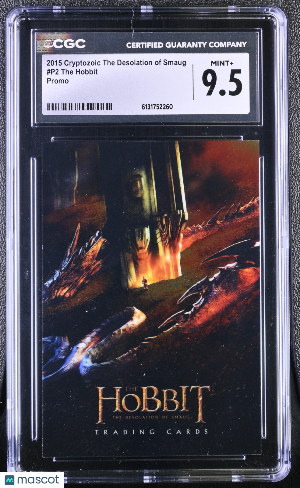 2015 Other Non-Sports The Desolation Of Smaug The Hobbit Promo #P2 CGC 9.5