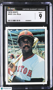 1976 Sspc Jim Rice #405 CGC 9