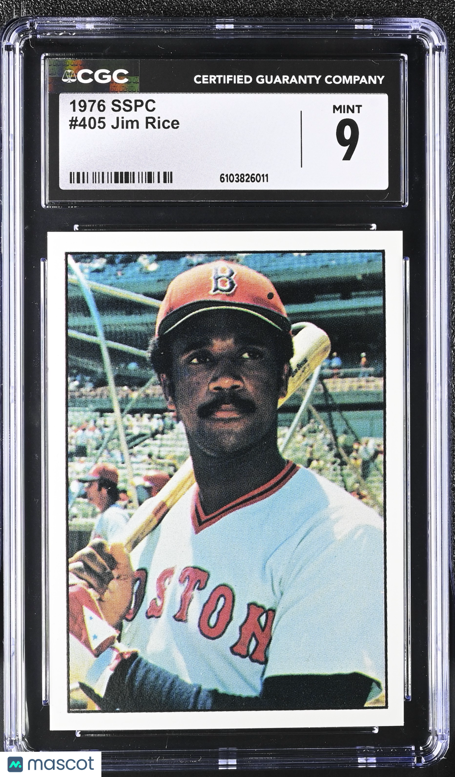 1976 Sspc Jim Rice #405 CGC 9