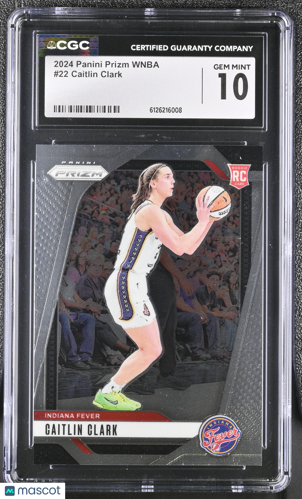 2024 Panini Prizm WNBA Caitlin Clark #22 CGC 10 Indiana Fever