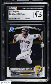 2025 Bowman Konnor Griffin Chrome Prospects #BCP-86 CGC 9.5