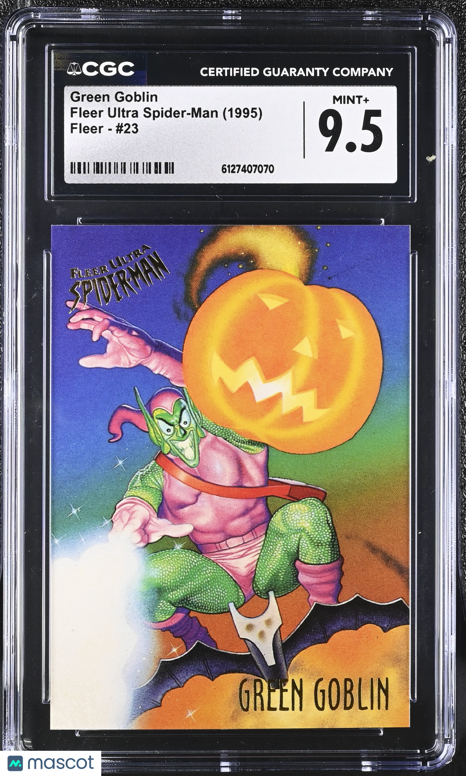 1995 Fleer Ultra Spider-Man Green Goblin #23 CGC 9.5