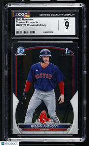 2023 Bowman Roman Anthony Chrome Prospects #BCP-71 CGC 9